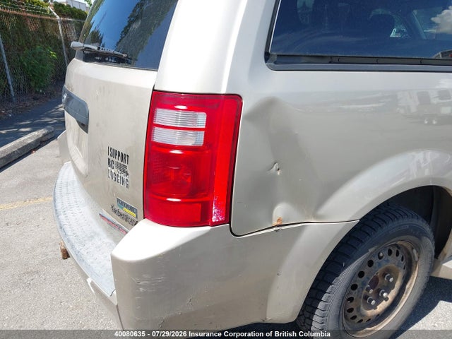 2008 Dodge Grand Caravan Se მანქანა იყიდება აუქციონზე, vin: 1D8HN44H98B185680, აუქციონის ნომერი: 40080635