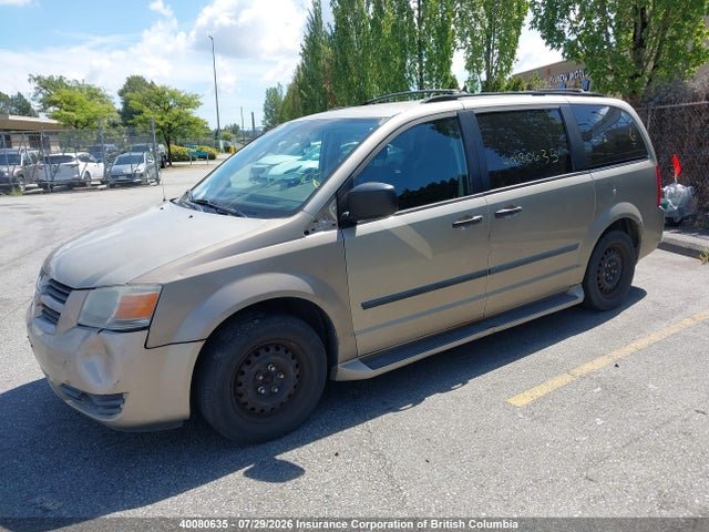 2008 Dodge Grand Caravan Se მანქანა იყიდება აუქციონზე, vin: 1D8HN44H98B185680, აუქციონის ნომერი: 40080635