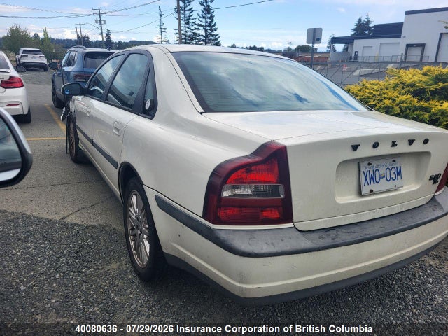 Aukcja sprzedaży 2000 Volvo S80, vin: YV1TS90D6Y1091970, numer aukcji: 40080636