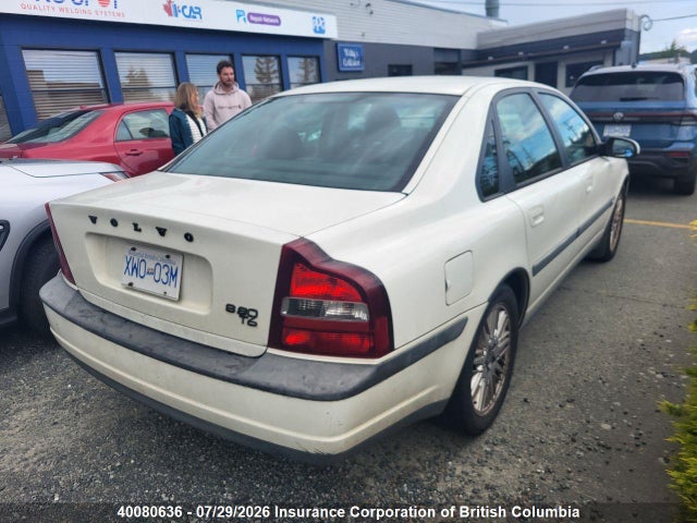 Aukcja sprzedaży 2000 Volvo S80, vin: YV1TS90D6Y1091970, numer aukcji: 40080636