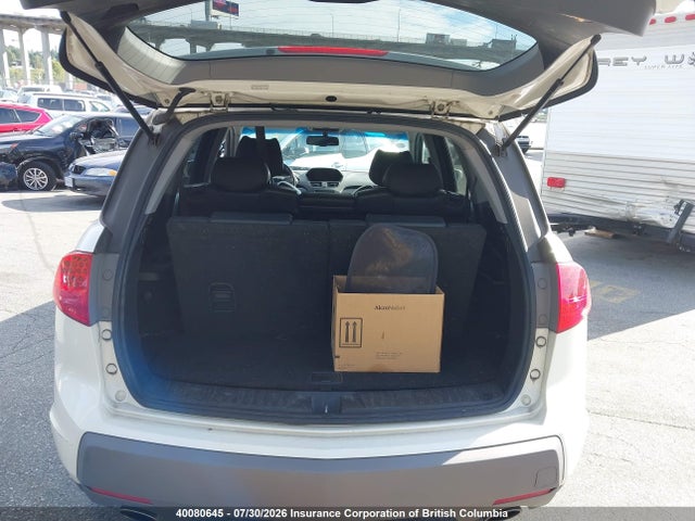 40080645 :رقم المزاد ، 2HNYD28567H001057 vin ، 2007 Acura Mdx مزاد بيع
