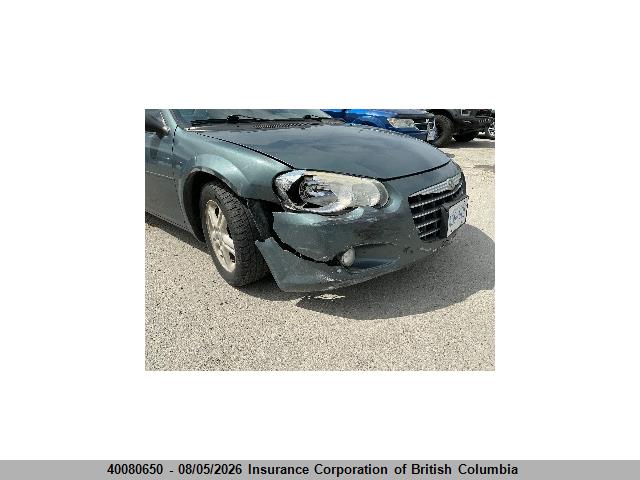 Aukcja sprzedaży 2005 Chrysler Sebring Touring, vin: 1C3EL56R75N526740, numer aukcji: 40080650