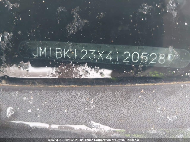 Продаж на аукціоні авто 2004 Mazda 3 S, vin: JM1BK123X41205289, номер лоту: 40078395