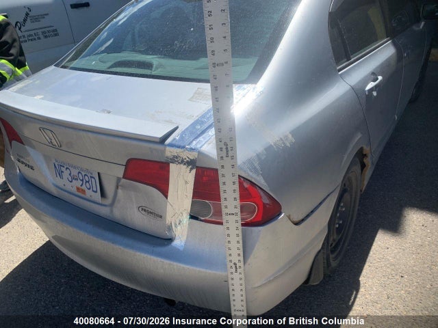 40080664 :رقم المزاد ، 2HGFA15538H017417 vin ، 2008 Honda Civic مزاد بيع