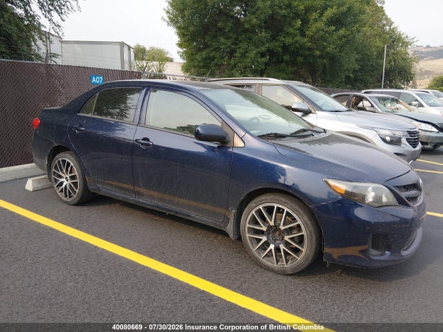 2013 Toyota Corolla S/le მანქანა იყიდება აუქციონზე, vin: 2T1BU4EE6DC062149, აუქციონის ნომერი: 40080669