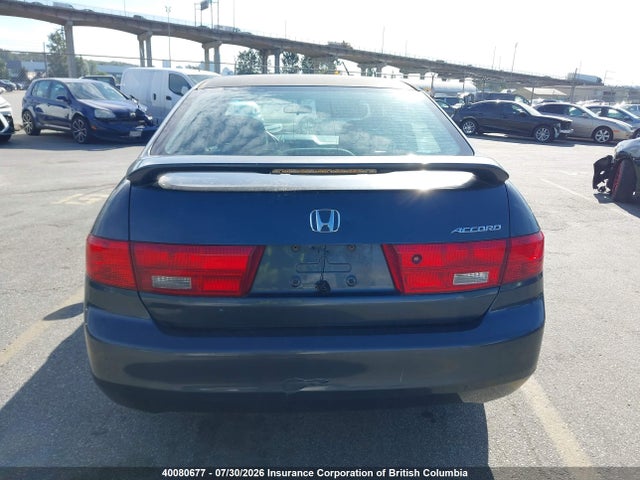 2005 Honda Accord მანქანა იყიდება აუქციონზე, vin: 2BG7111315A806662, აუქციონის ნომერი: 40080677