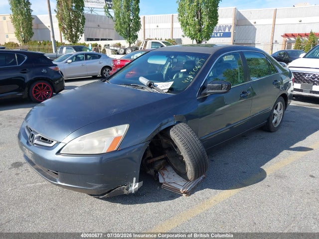 2005 Honda Accord მანქანა იყიდება აუქციონზე, vin: 2BG7111315A806662, აუქციონის ნომერი: 40080677