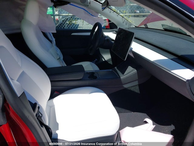 40080698 :رقم المزاد ، 7SAYGDEEXSF241193 vin ، 2025 Tesla Model Y مزاد بيع
