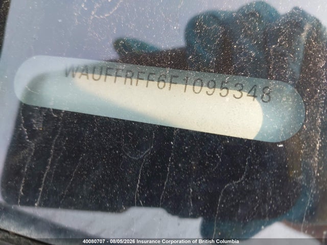 40080707 :رقم المزاد ، WAUFFRFF6F1095348 vin ، 2015 Audi A3 مزاد بيع