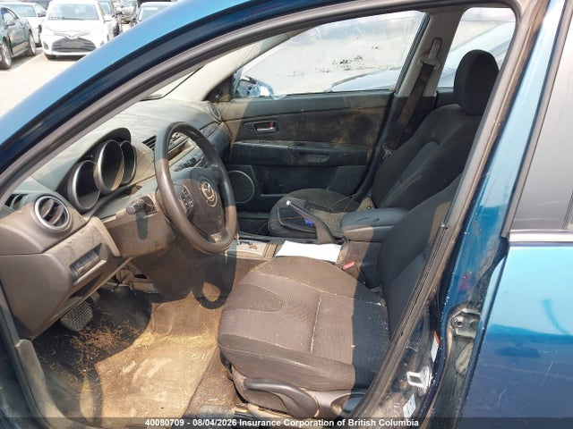 40080709 :رقم المزاد ، JM1BK343781839089 vin ، 2008 Mazda 3 Hatchback مزاد بيع