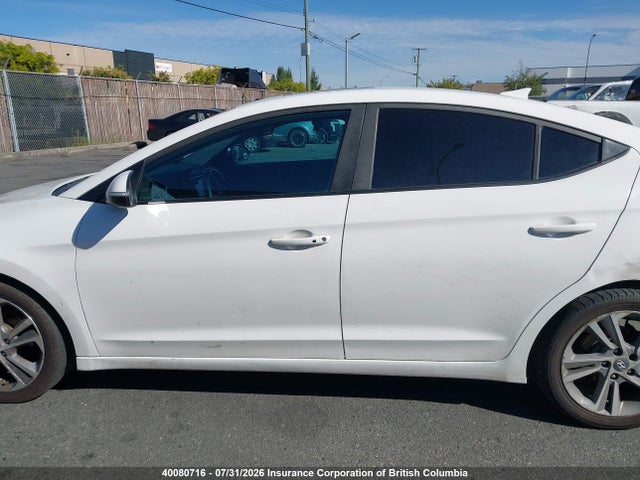 2017 Hyundai Elantra Gls მანქანა იყიდება აუქციონზე, vin: KMHD84LF9HU109820, აუქციონის ნომერი: 40080716