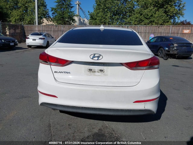 2017 Hyundai Elantra Gls მანქანა იყიდება აუქციონზე, vin: KMHD84LF9HU109820, აუქციონის ნომერი: 40080716