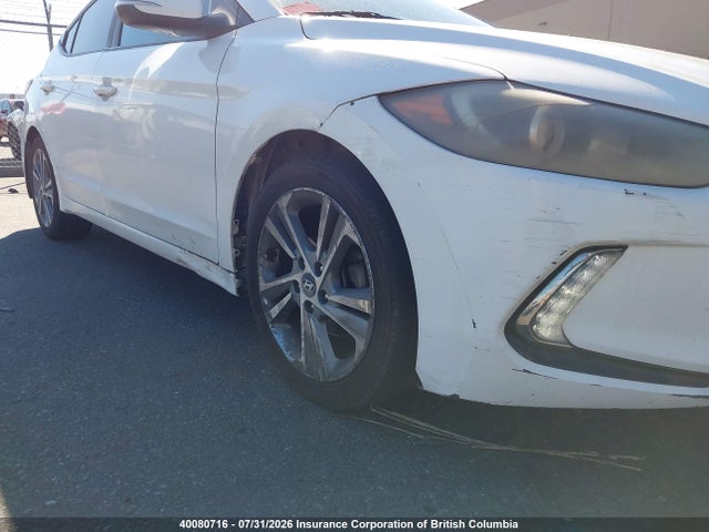 40080716 :رقم المزاد ، KMHD84LF9HU109820 vin ، 2017 Hyundai Elantra Gls مزاد بيع