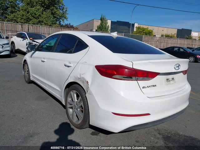 2017 Hyundai Elantra Gls მანქანა იყიდება აუქციონზე, vin: KMHD84LF9HU109820, აუქციონის ნომერი: 40080716