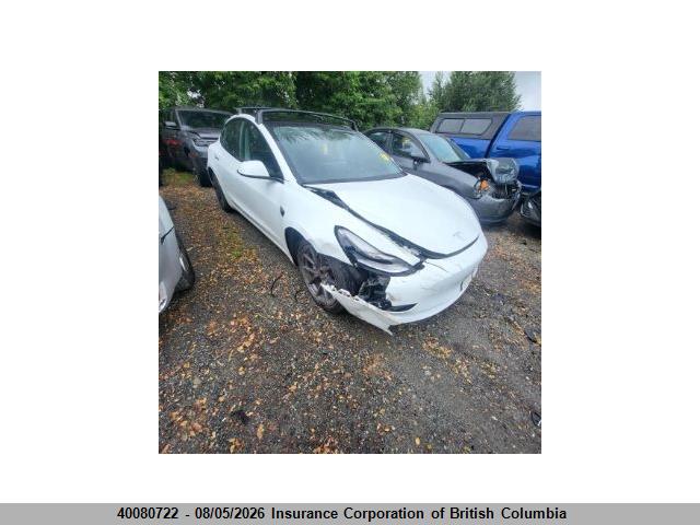 Tesla MODEL 3 2021 5YJ3E1EA5MF842863 zdjęcie główne