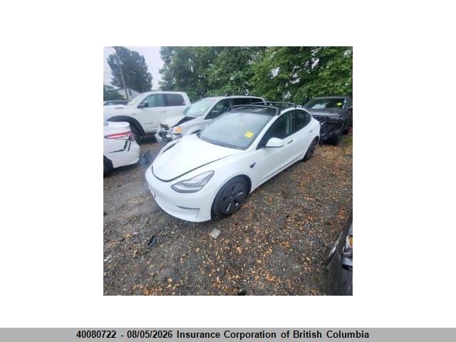 Продажа на аукционе авто 2021 Tesla Model 3, vin: 5YJ3E1EA5MF842863, номер лота: 40080722
