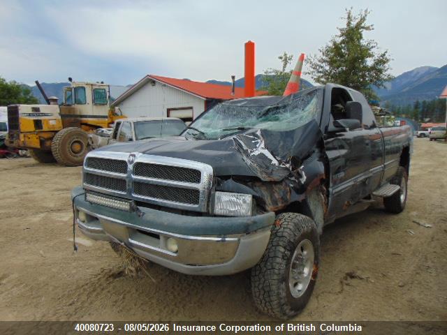 2001 Dodge Ram 2500 St მანქანა იყიდება აუქციონზე, vin: 1B7KF236X1J263627, აუქციონის ნომერი: 40080723
