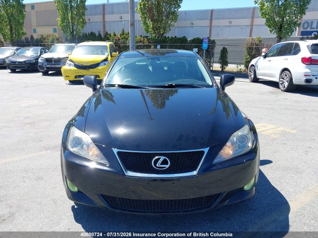 40080724 :رقم المزاد ، JTHBE262265005645 vin ، 2006 Lexus Is 350 مزاد بيع