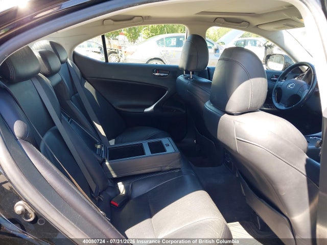 40080724 :رقم المزاد ، JTHBE262265005645 vin ، 2006 Lexus Is 350 مزاد بيع