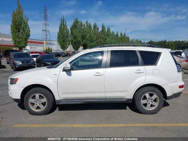 2012 Mitsubishi Outlander Ls მანქანა იყიდება აუქციონზე, vin: JA4JT3AX3CU606523, აუქციონის ნომერი: 40080725