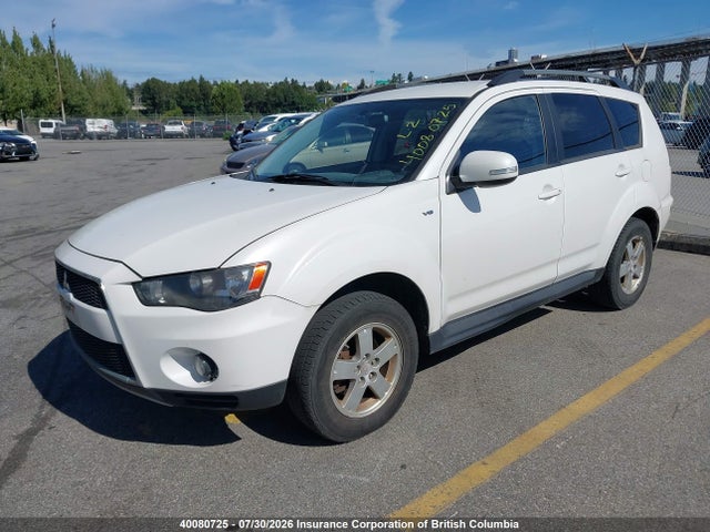 2012 Mitsubishi Outlander Ls მანქანა იყიდება აუქციონზე, vin: JA4JT3AX3CU606523, აუქციონის ნომერი: 40080725