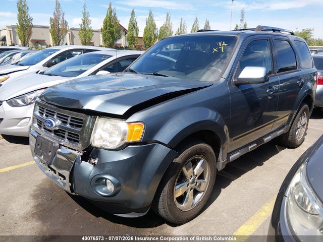 40076573 :رقم المزاد ، 1FMCU9E72AKC92456 vin ، 2010 Ford Escape Limited مزاد بيع