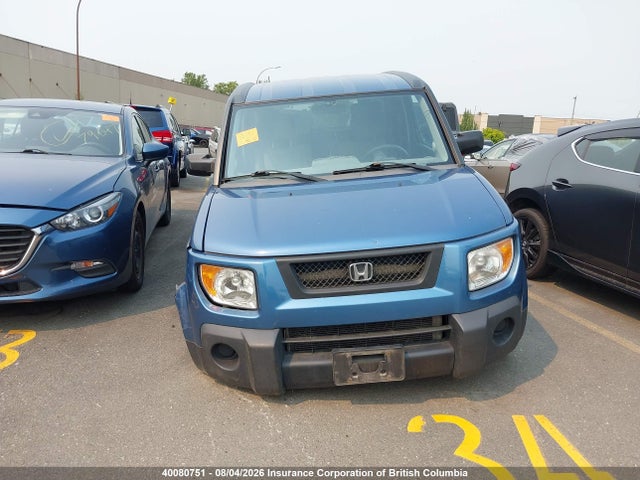40080751 :رقم المزاد ، 5J6YH187X6L800776 vin ، 2006 Honda Element Ex مزاد بيع