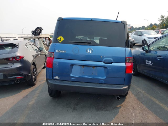 40080751 :رقم المزاد ، 5J6YH187X6L800776 vin ، 2006 Honda Element Ex مزاد بيع