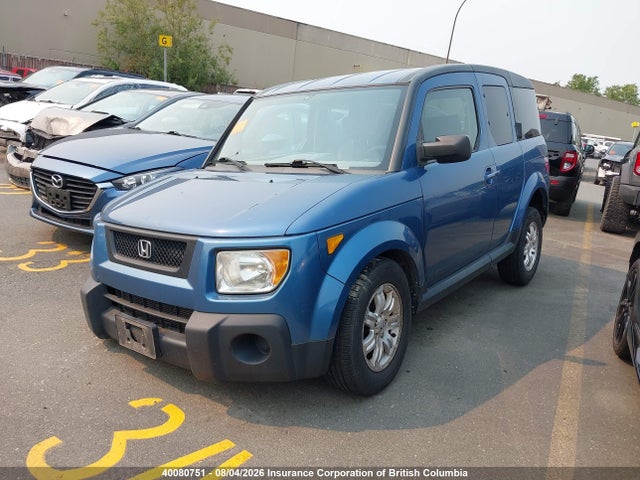 40080751 :رقم المزاد ، 5J6YH187X6L800776 vin ، 2006 Honda Element Ex مزاد بيع