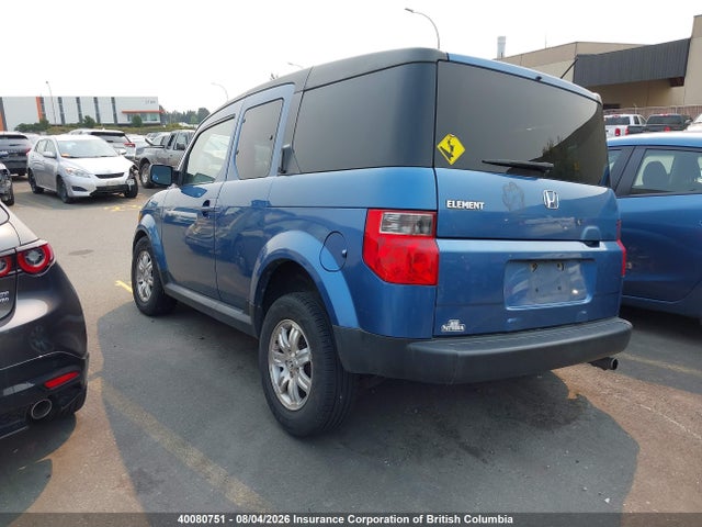 40080751 :رقم المزاد ، 5J6YH187X6L800776 vin ، 2006 Honda Element Ex مزاد بيع