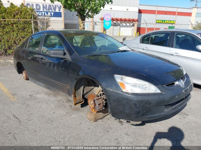 40080753 :رقم المزاد ، 1HGCM56173A804665 vin ، 2003 Honda Accord Dx مزاد بيع