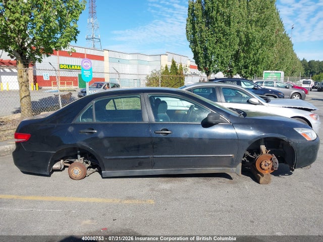 40080753 :رقم المزاد ، 1HGCM56173A804665 vin ، 2003 Honda Accord Dx مزاد بيع