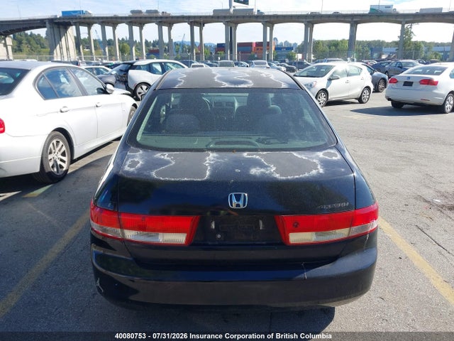 40080753 :رقم المزاد ، 1HGCM56173A804665 vin ، 2003 Honda Accord Dx مزاد بيع