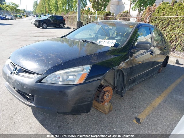 40080753 :رقم المزاد ، 1HGCM56173A804665 vin ، 2003 Honda Accord Dx مزاد بيع