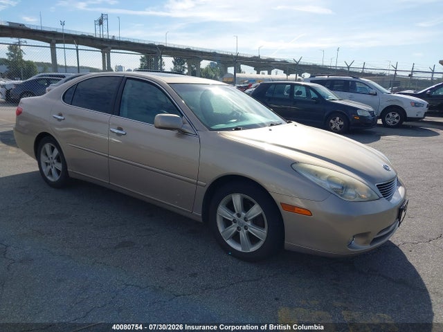 2005 Lexus Es330 მანქანა იყიდება აუქციონზე, vin: JTHBA30G855125924, აუქციონის ნომერი: 40080754