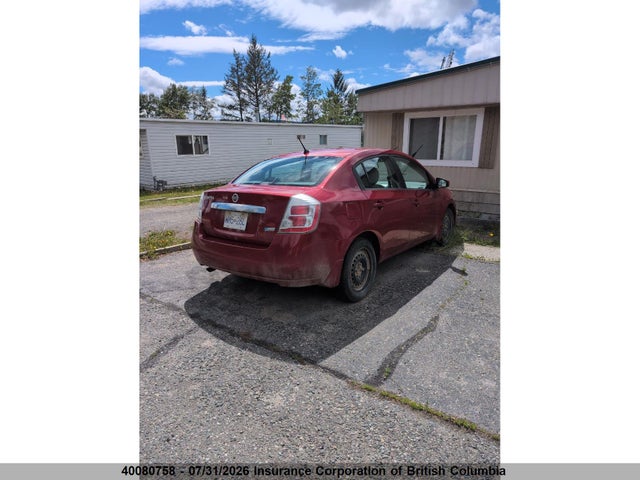 40080758 :رقم المزاد ، 3N1AB6AP5AL647191 vin ، 2010 Nissan Sentra 2.0/2.0s/sr/2.0sl مزاد بيع