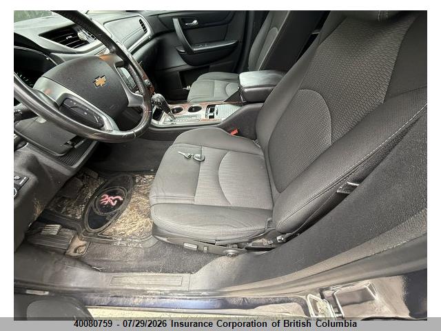 Aukcja sprzedaży 2013 Chevrolet Traverse Lt, vin: 1GNKVGKD3DJ137301, numer aukcji: 40080759