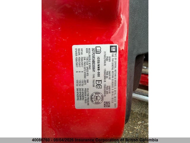 Aukcja sprzedaży 2011 Gmc Sierra K1500 Sle, vin: 3GTP2VE34BG309641, numer aukcji: 40080760