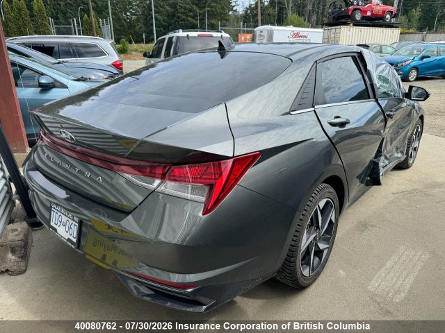 Aukcja sprzedaży 2022 Hyundai Elantra Ultimate Ivt With Tech Package With Two-tone Interior, vin: KMHLN4AG0NU332579, numer aukcji: 40080762