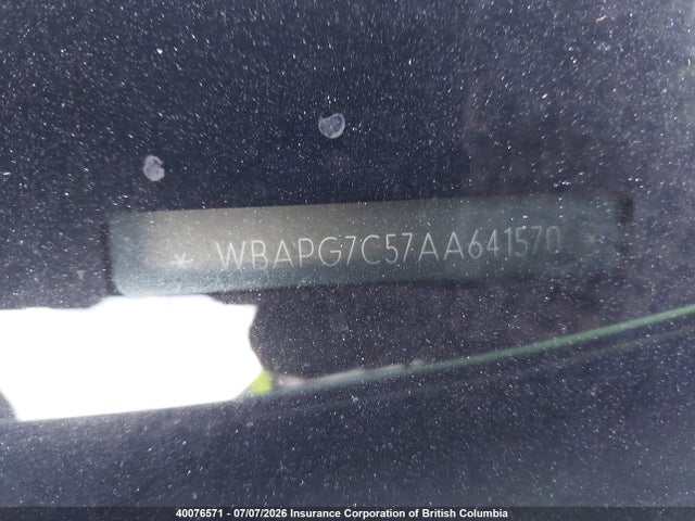 Продаж на аукціоні авто 2010 Bmw 323 I, vin: WBAPG7C57AA641570, номер лоту: 40076571