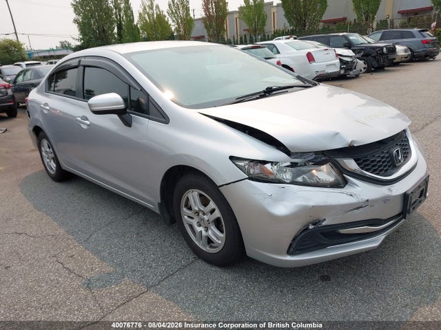 Honda Civic Lx 2014 2HGFB2F4XEH027074 Image 1