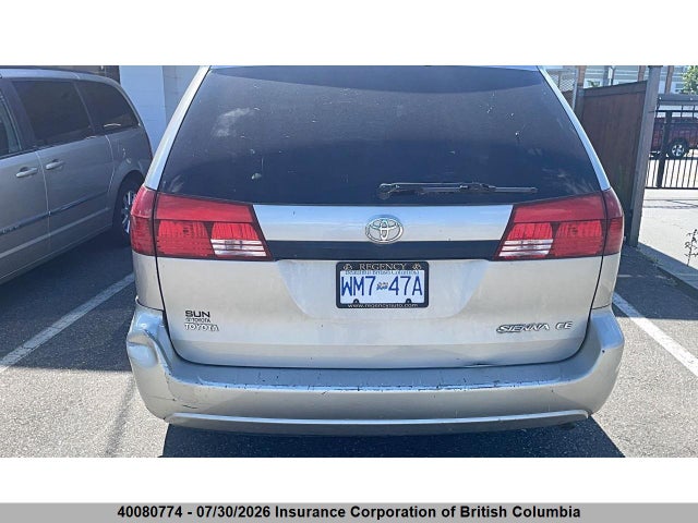 Продаж на аукціоні авто 2005 Toyota Sienna Ce, vin: 5TDZA29C45S320987, номер лоту: 40080774