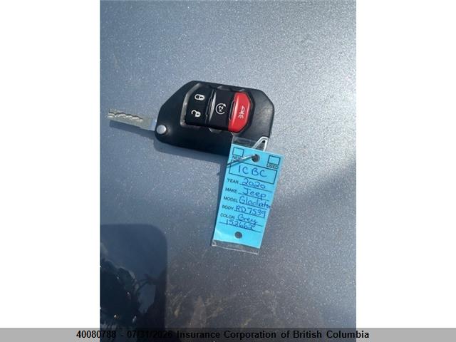 40080788 :رقم المزاد ، 1C6JJTAG2LL152662 vin ، 2020 Jeep Gladiator Sport مزاد بيع