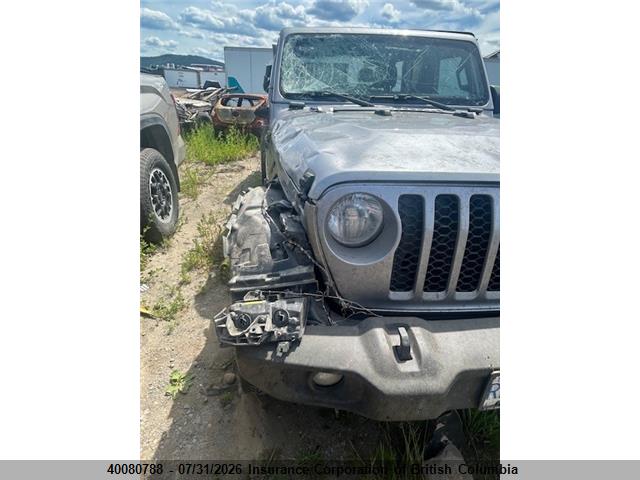 40080788 :رقم المزاد ، 1C6JJTAG2LL152662 vin ، 2020 Jeep Gladiator Sport مزاد بيع