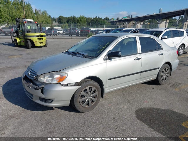 Продажа на аукционе авто 2003 Toyota Corolla Ce/le/s, vin: 2T1BR32E03C767446, номер лота: 40080790