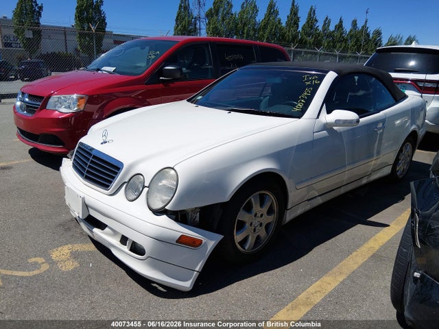 2002 Mercedes-benz Clk 320 მანქანა იყიდება აუქციონზე, vin: WDBLK65G32T107222, აუქციონის ნომერი: 40073455