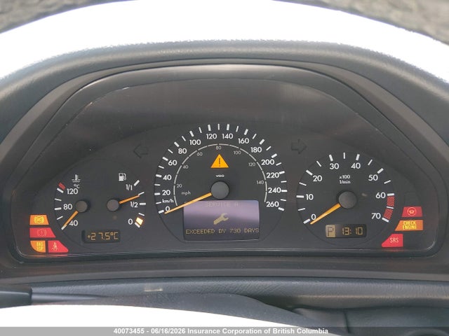 2002 Mercedes-benz Clk 320 მანქანა იყიდება აუქციონზე, vin: WDBLK65G32T107222, აუქციონის ნომერი: 40073455
