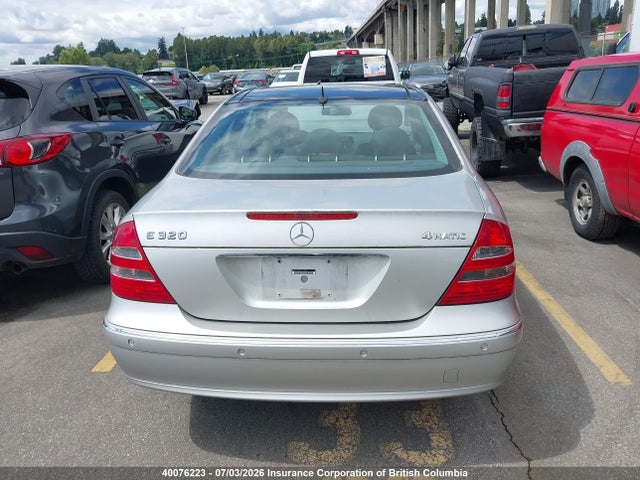 2004 Mercedes-benz E 320 4matic მანქანა იყიდება აუქციონზე, vin: WDBUF82J04X162064, აუქციონის ნომერი: 40076223