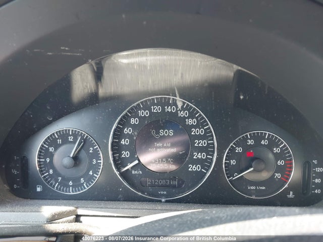 2004 Mercedes-benz E 320 4matic მანქანა იყიდება აუქციონზე, vin: WDBUF82J04X162064, აუქციონის ნომერი: 40076223