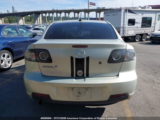 40080804 :رقم المزاد ، JM1BK323981163697 vin ، 2008 Mazda 3 S مزاد بيع